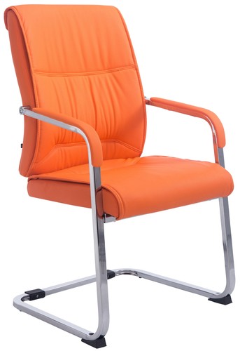 Besucherstuhl anubis orange - besucherstuhl,