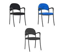 Besucherstuhl mit Armlehnen