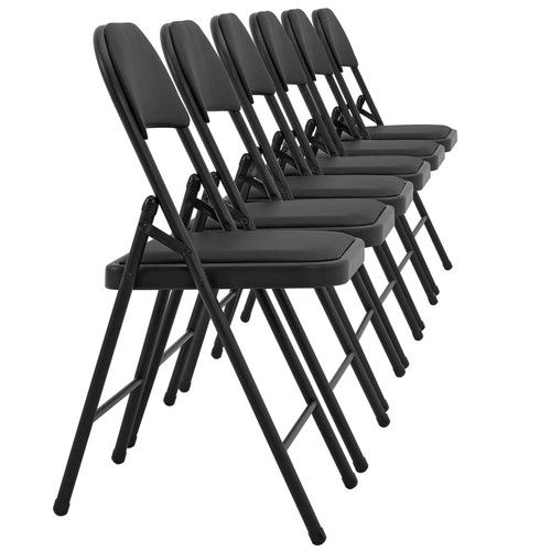 Black metall klappstuhl - black, metall-klappstuhl