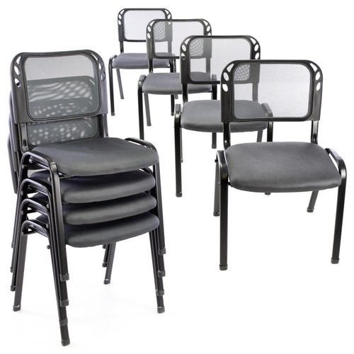 Besucherstuhl 8er set - besucherstuhl,