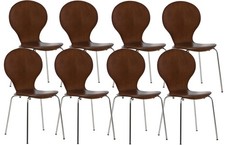 8er Set Besucherstuhl Diego