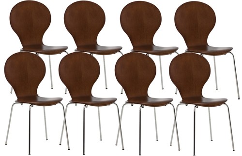 8er set besucherstuhl diego - set,