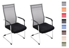 2er Set Besucherstühle Brenda