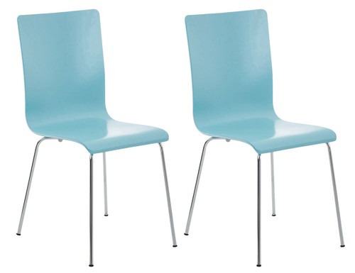2er set besucherstuhl pepe - besucherstuhl,