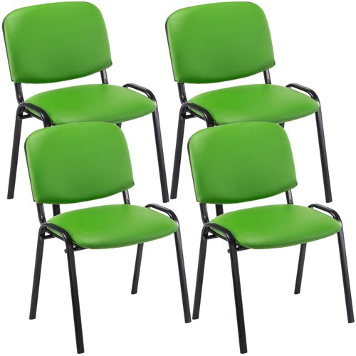 4er set besucherstuhl ken - set,